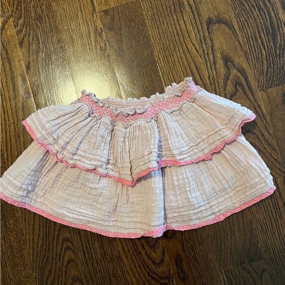 Everbloom Girls Nina ruffle skirt in lavender size 5 excellent condition - Picture 5 of 5